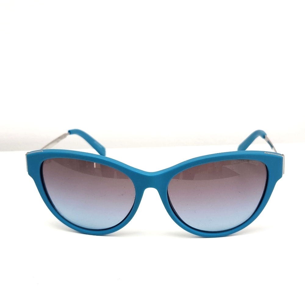 MICHAEL KORS • Aqua & Silver Sunglasses